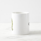 F ist für... personalisierten Schlamm. Kaffeetasse (Mittel)