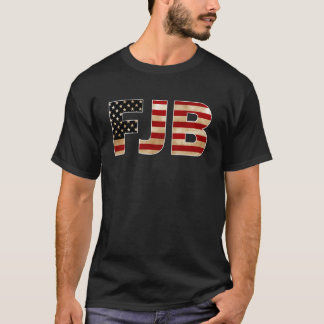 F J B - Amerikanische Flagge T-Shirt