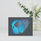 F* Ja! Musik! Postkarte (Stehend Vorderseite)