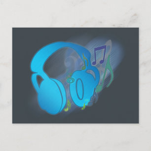 F* Ja! Musik! Postkarte