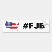 F Joe Biden #FJB Autoaufkleber (Vorne)
