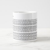 F**k Diese versteckte Meldung 144GW Funny Office Jumbo-Tasse (Vorderseite)