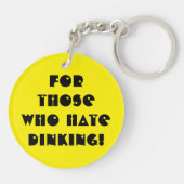 F.k Dinking! Schlüsselanhänger (Rückseite)