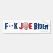 F**K JOE BIDEN Autoaufkleber (Vorne)