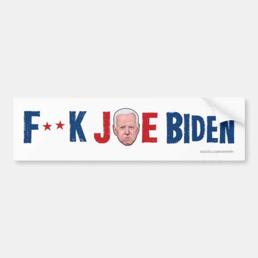 F**K JOE BIDEN Autoaufkleber (Vorne)