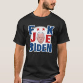 F**K JOE BIDEN Black T - Shirt (Vorderseite)