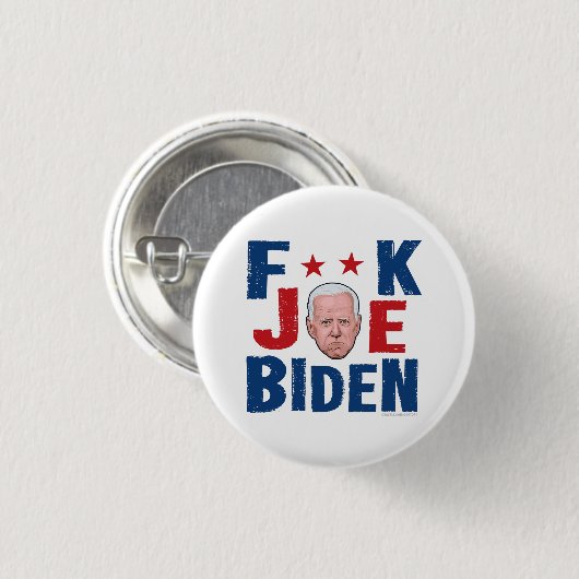 F**K JOE BIDEN Button (Vorne & Hinten)