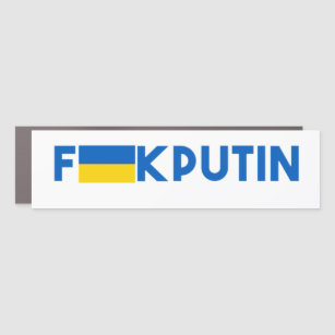 F**k Putin Auto Magnet