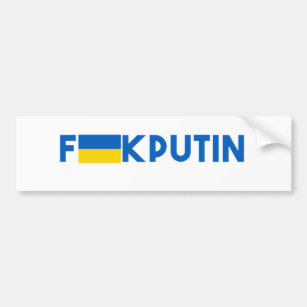 F**k Putin Autoaufkleber