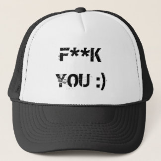 F ** K SIE:) TRUCKERKAPPE