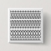 F**k This Shit-Hidden Message 144BW Funny Novelty Button (Vorderseite)