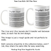 F**k This Shit-Hidden Message 144BW Funny Office Kaffeetasse