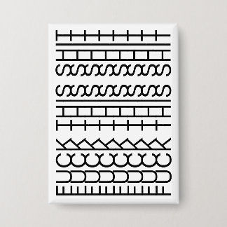 F**k This Shit-Hidden Message 144BW Modern Unusual Button