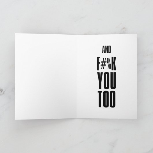 F#%K Weihnachten (Innenseite)