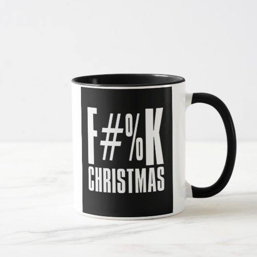 F#%K Weihnachtsferien-Tasse Tasse (Rechts)