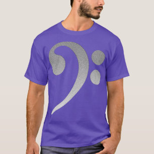 F Key Bass Note Design Bassistes Player Music T-Shirt