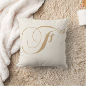 F Kissen Creme (Decke)