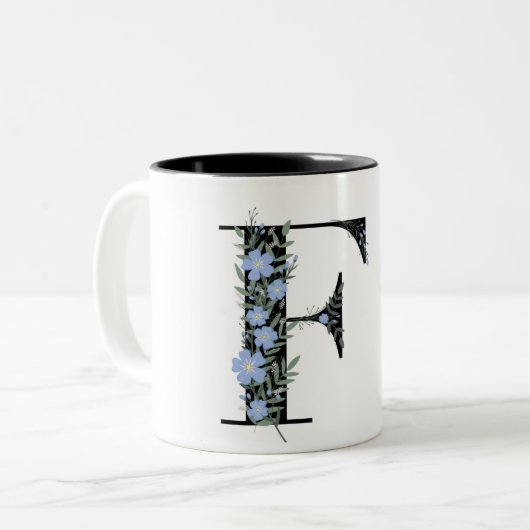 F Kunst  Zweifarbige Tasse (Vorderseite Links)