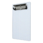F & L Blue Gingham Mini Klemmbrett (Gewinkelt2)