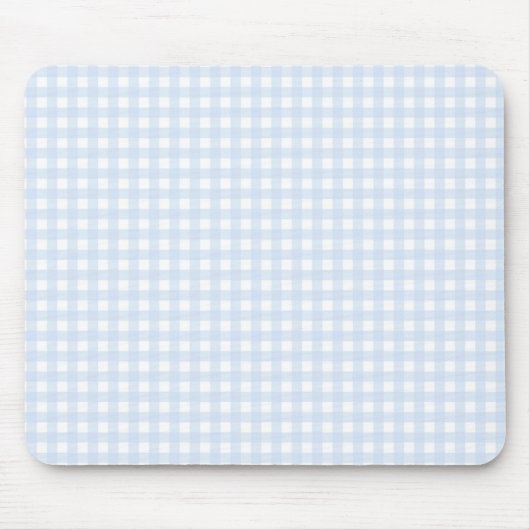 F & L Blue Gingham Mousepad (Vorne)
