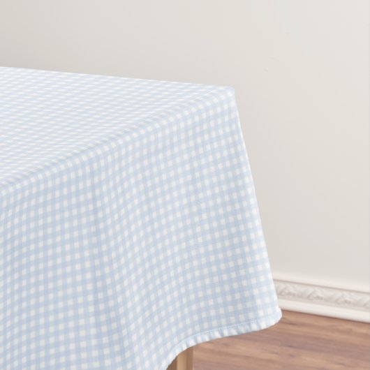 F & L Blue Gingham Tischdecke (Beispiel)