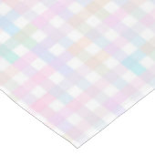 F & L Colorful Gingham Tischdecke (Schrägansicht)