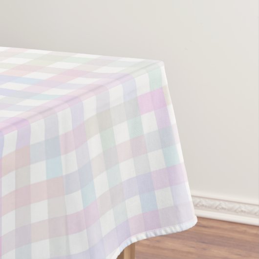 F & L Colorful Gingham Tischdecke (Beispiel)