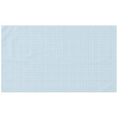 F & L Darker Blue Gingham Tischdecke (Vorderseite (Horizontal))
