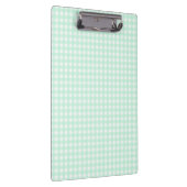 F & L Green Gingham Klemmbrett (Rechts)