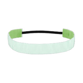 F & L Green Gingham Non-Slip Headbands