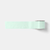 F & L Green Gingham Satinband (Vorderseite)