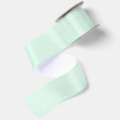 F & L Green Gingham Satinband (Rückseite)