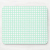F & L Grün Gingham Mousepad (Vorne)
