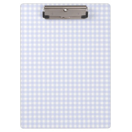 F & L Lila Gingham Klemmbrett