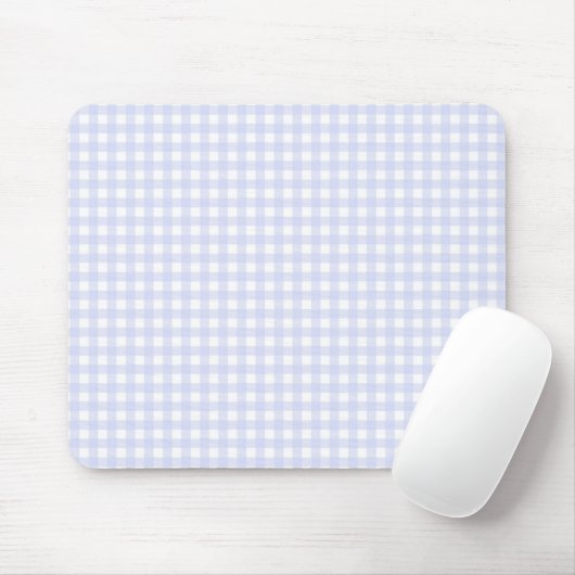 F & L Lila Gingham Mousepad (Mit Mouse)