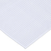 F & L Lila Gingham Tischdecke (Schrägansicht)