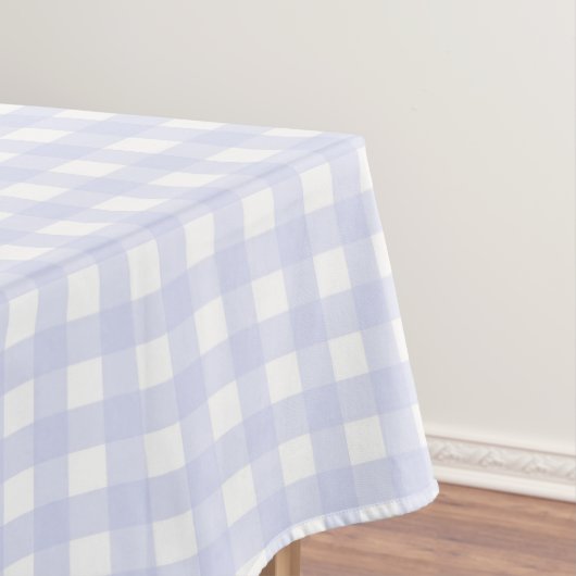 F & L Lila Gingham Tischdecke (Beispiel)