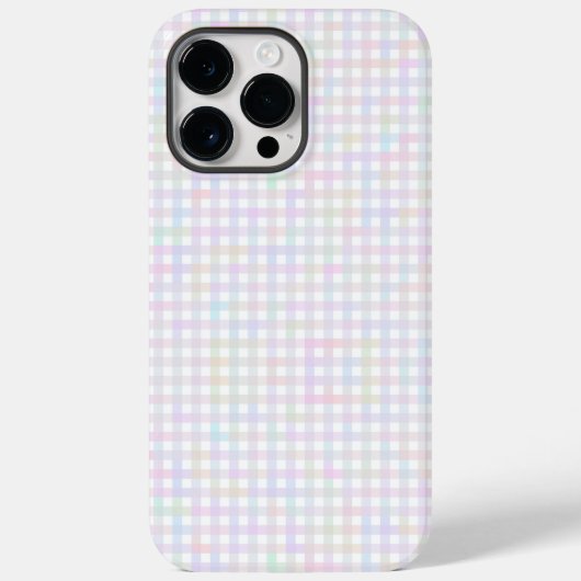F & L Multicolor Gingham Case-Mate iPhone Hülle (Rückseite)