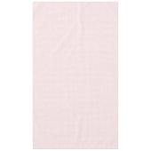 F & L Pastel Pink Gingham Tischdecke (Vorderseite)