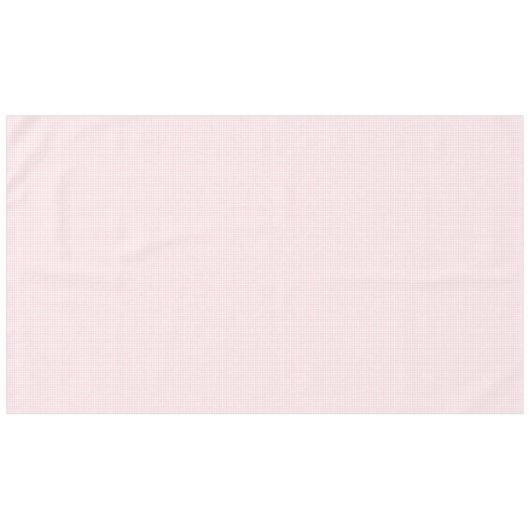 F & L Pastel Pink Gingham Tischdecke (Vorderseite (Horizontal))