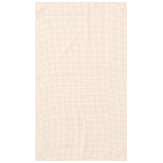 F & L Peach Gingham Tischdecke (Vorderseite)