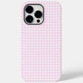 F & L Pink Gingham Case-Mate iPhone Hülle (Rückseite)