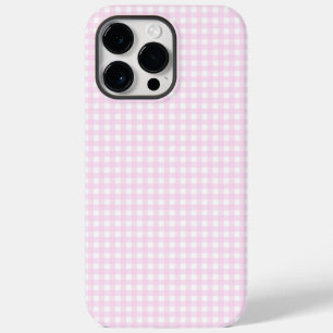 F & L Pink Gingham Case-Mate iPhone 14 Pro Max Hülle