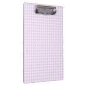 F & L Pink Gingham Klemmbrett (Rechts)