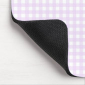 F & L Pink Gingham Mousepad (Ecke)
