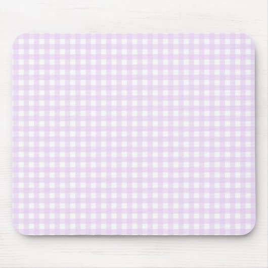 F & L Pink Gingham Mousepad (Vorne)