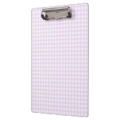 F & L Rosa Gingham Klemmbrett (Links)