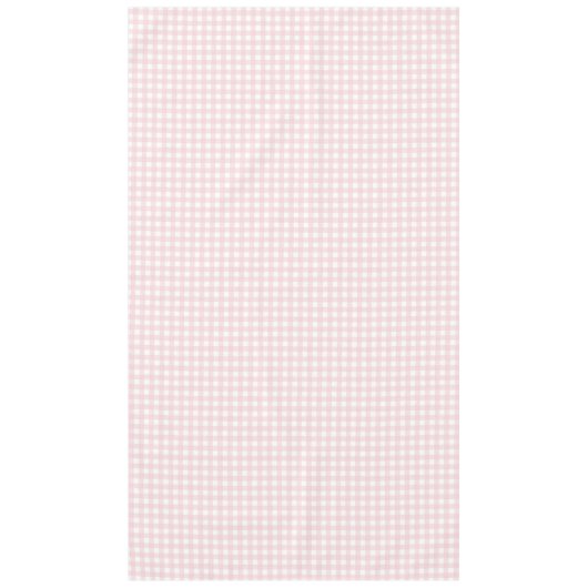 F & L Tan Gingham Tischdecke (Vorderseite)