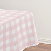 F & L Tan Gingham Tischdecke (Beispiel)