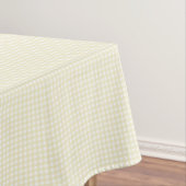 F & L Yellow Gingham Tischdecke (Beispiel)